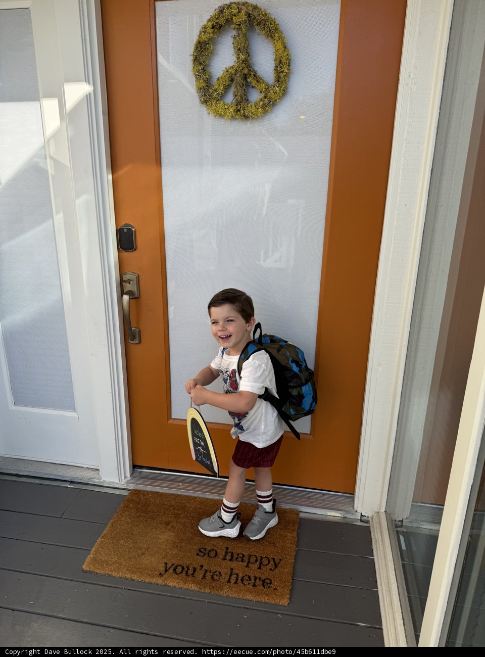 First Day Excitement