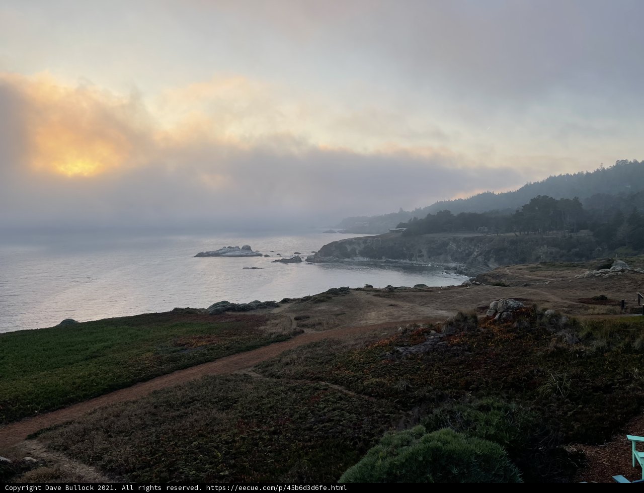 Sunset Over the Promontory