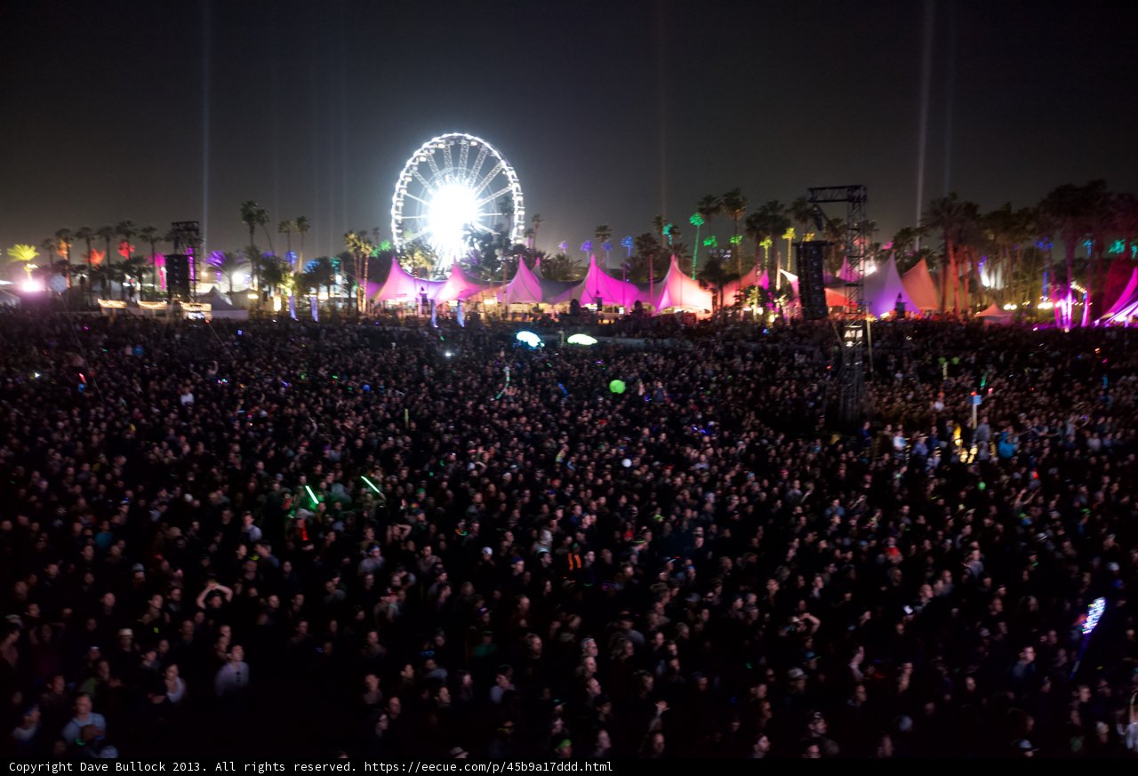 Ferris Wheel Fun at Coachella Concert