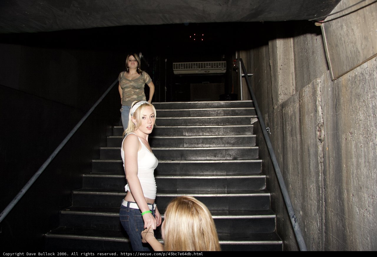 Three Women on a Stunning Staircase