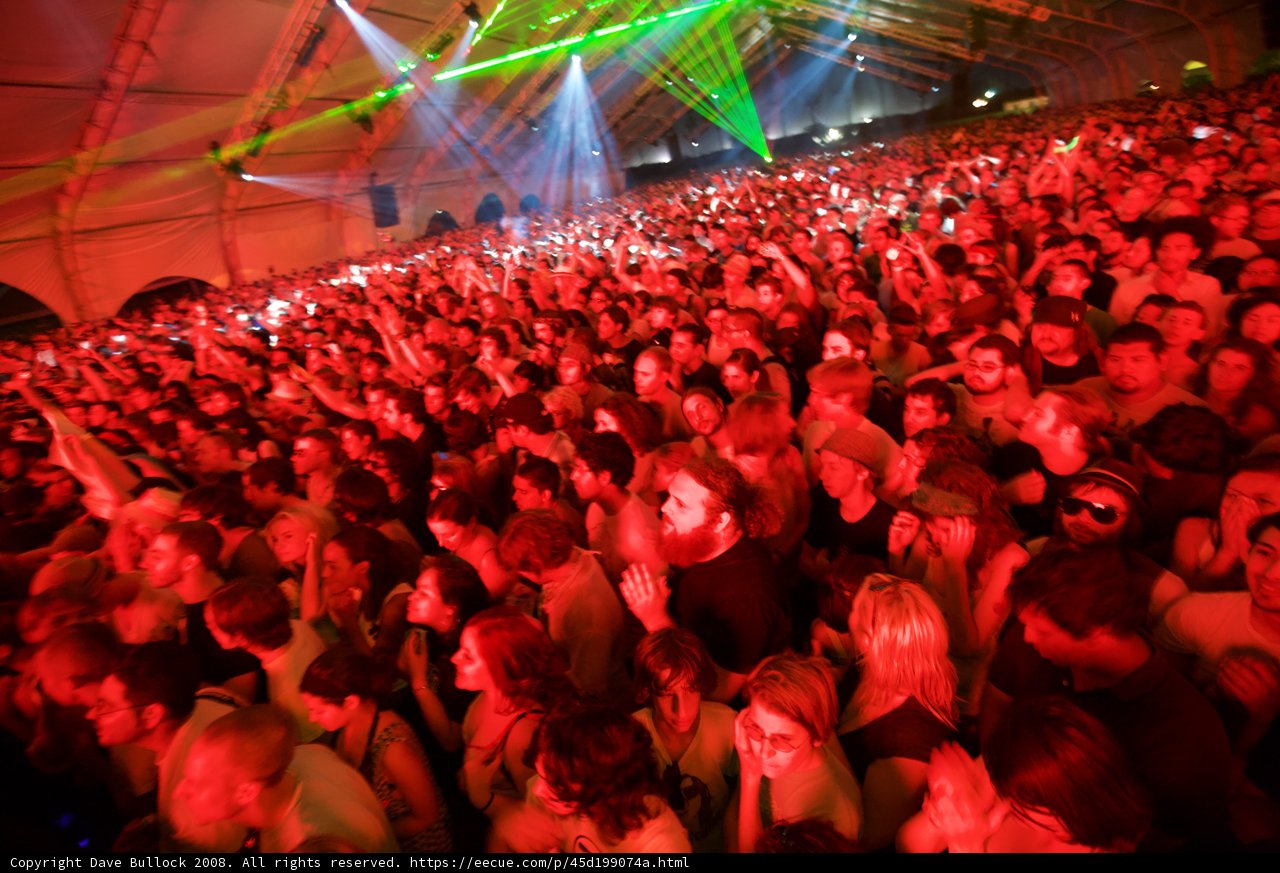 Red Hot Crowd at Coachella