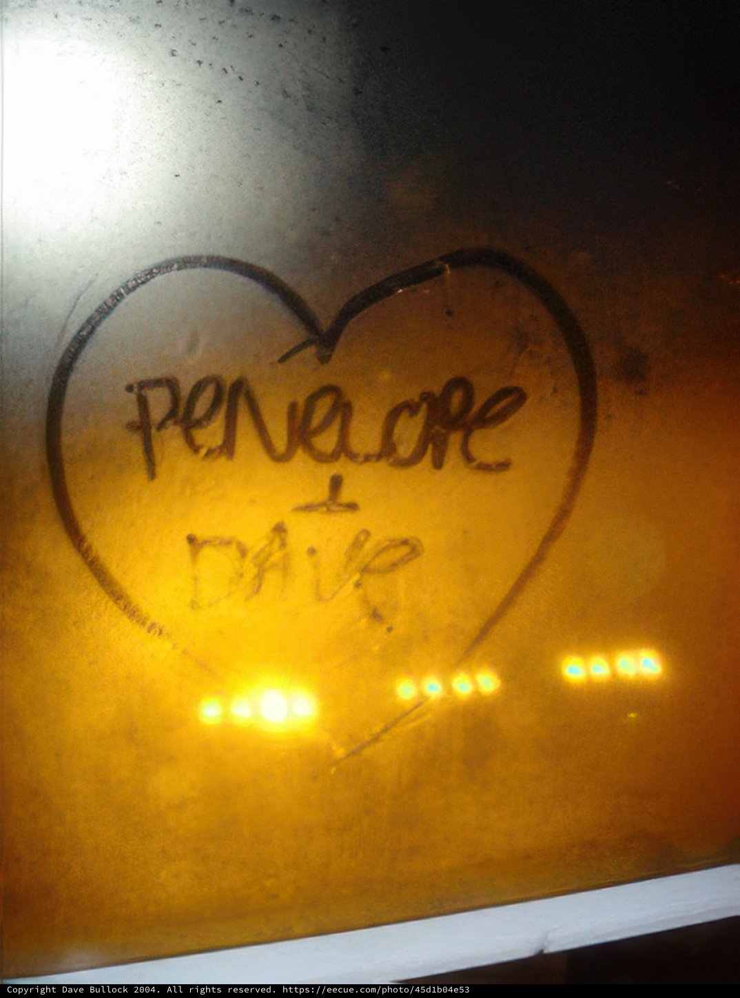 Heart Window Wishes