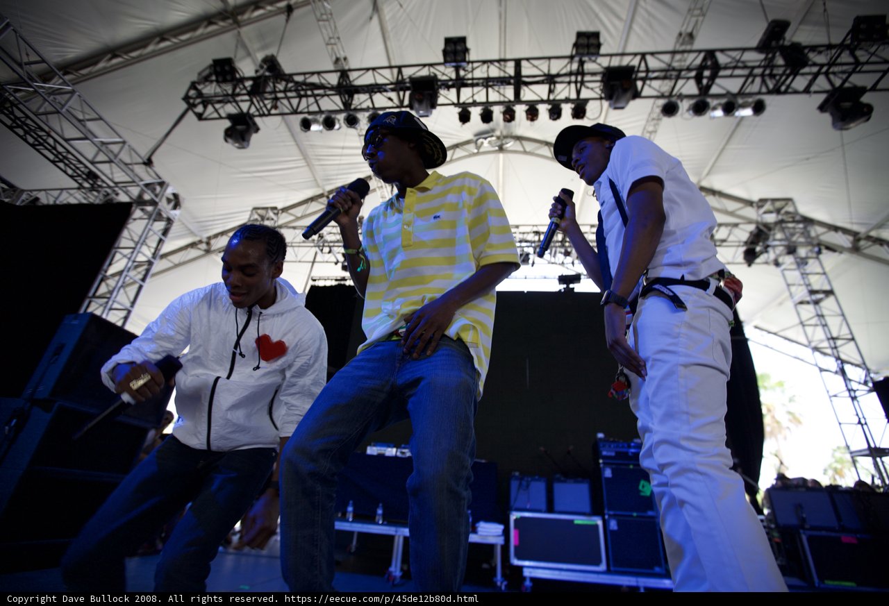 Three Men Take the Stage
