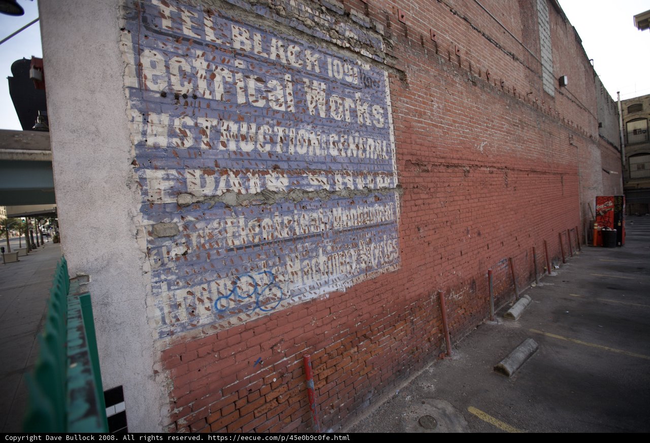 Brick Wall Sign