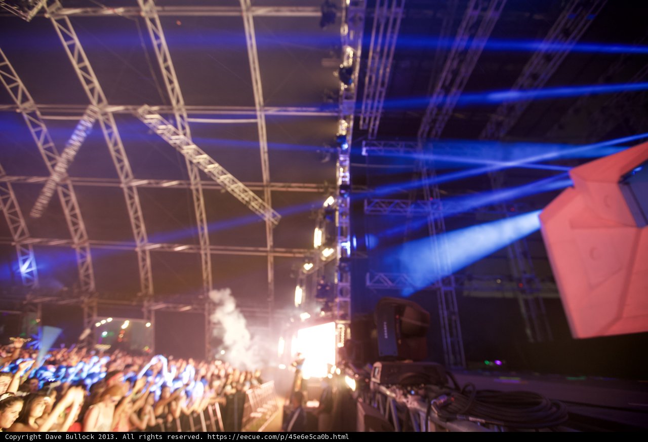 Lights, Smoke and Music at Coachella