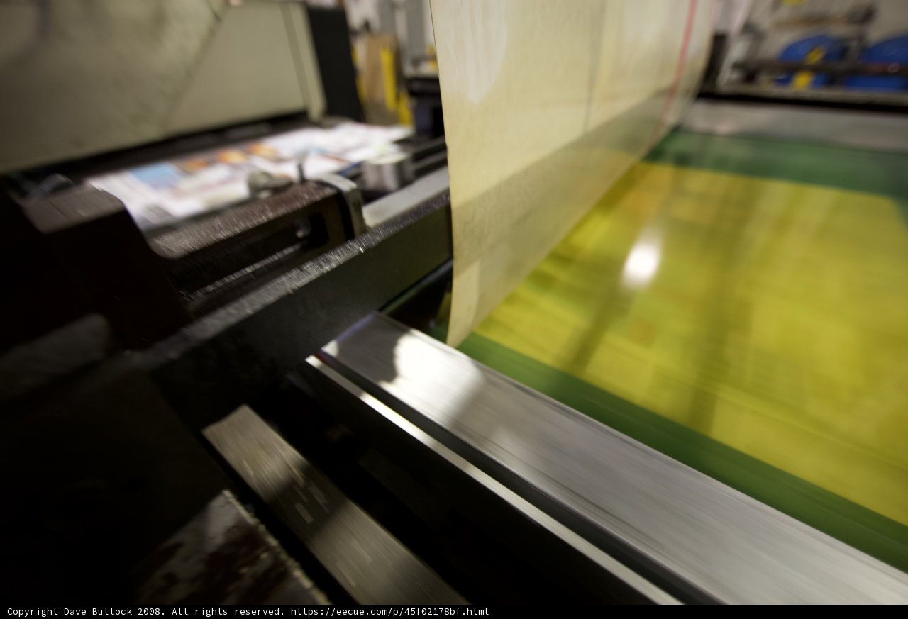 Making Yellow Paper Rolls