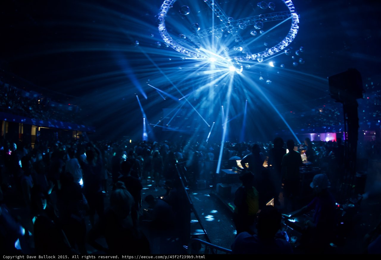 DJ Platform Light Show