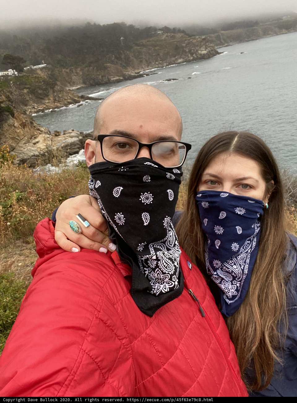Bandana Clad Couple in Jenner