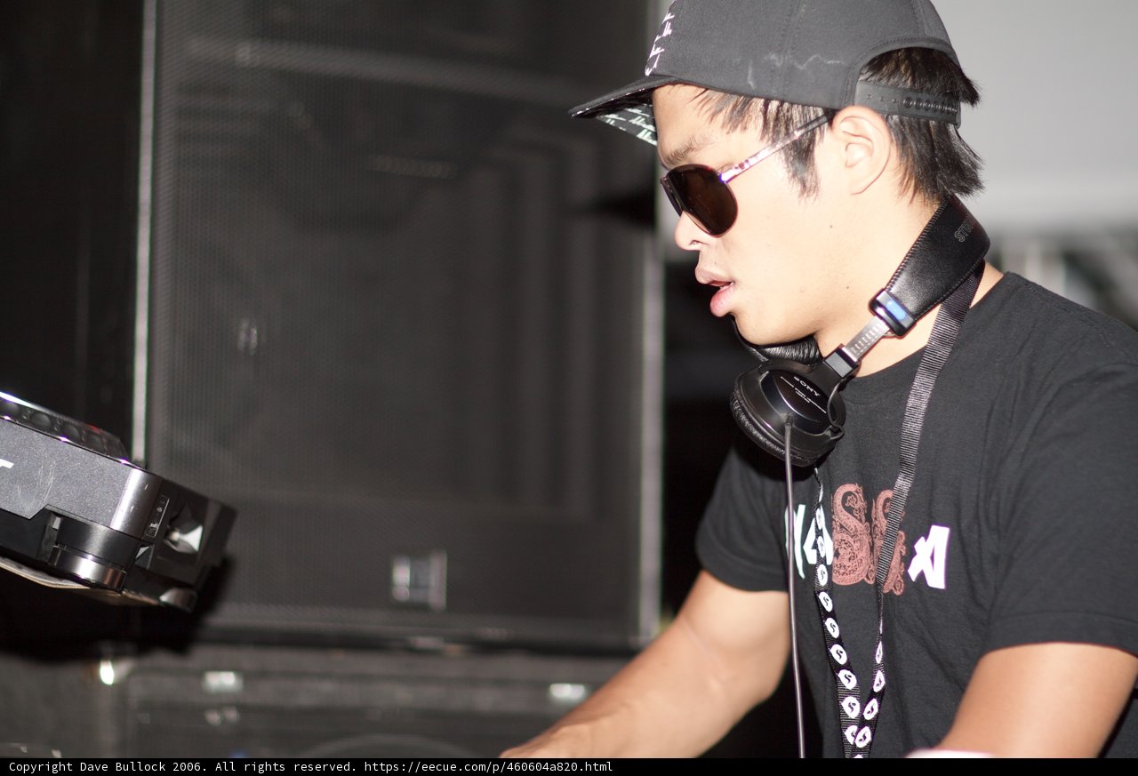DJ in Black Shirt