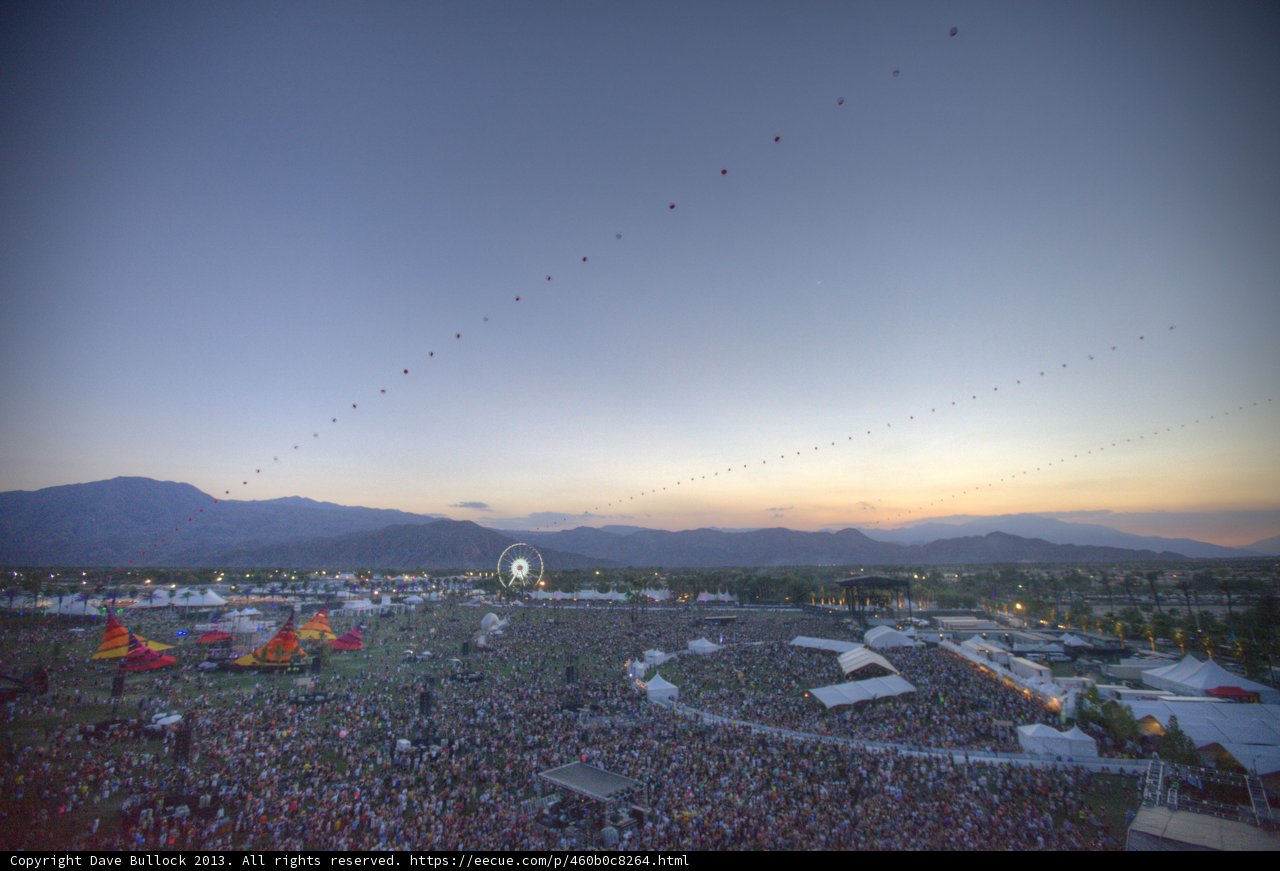 Electrifying Crowd at Coachella