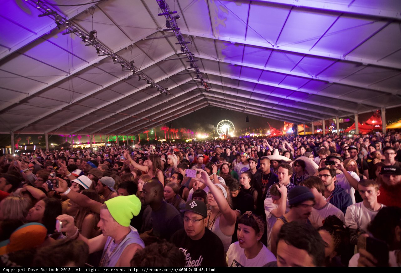 Urban Concert Crowd