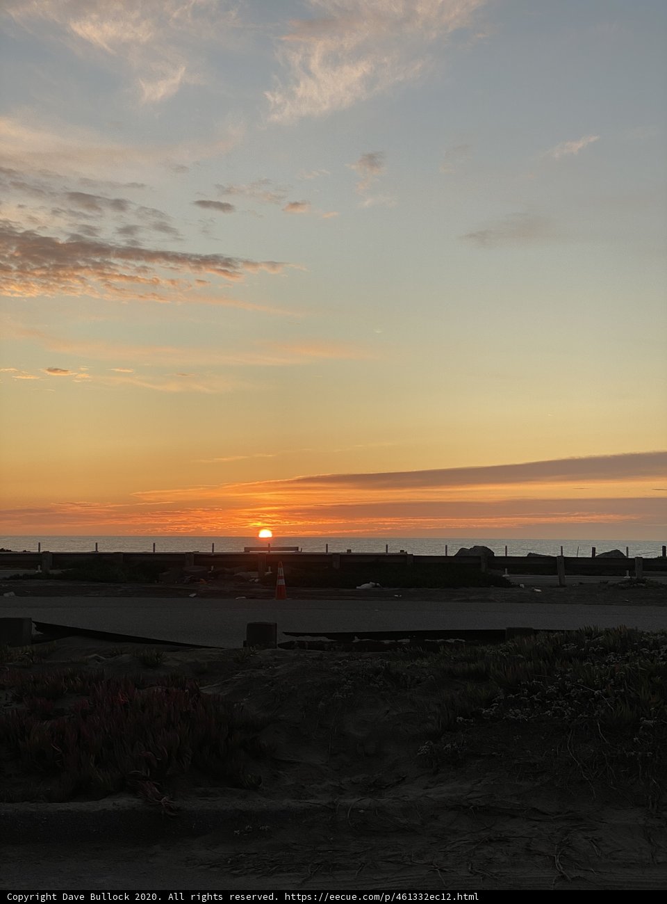 Awe-inspiring Sunset + Airborne Plane over San Francisco Bay