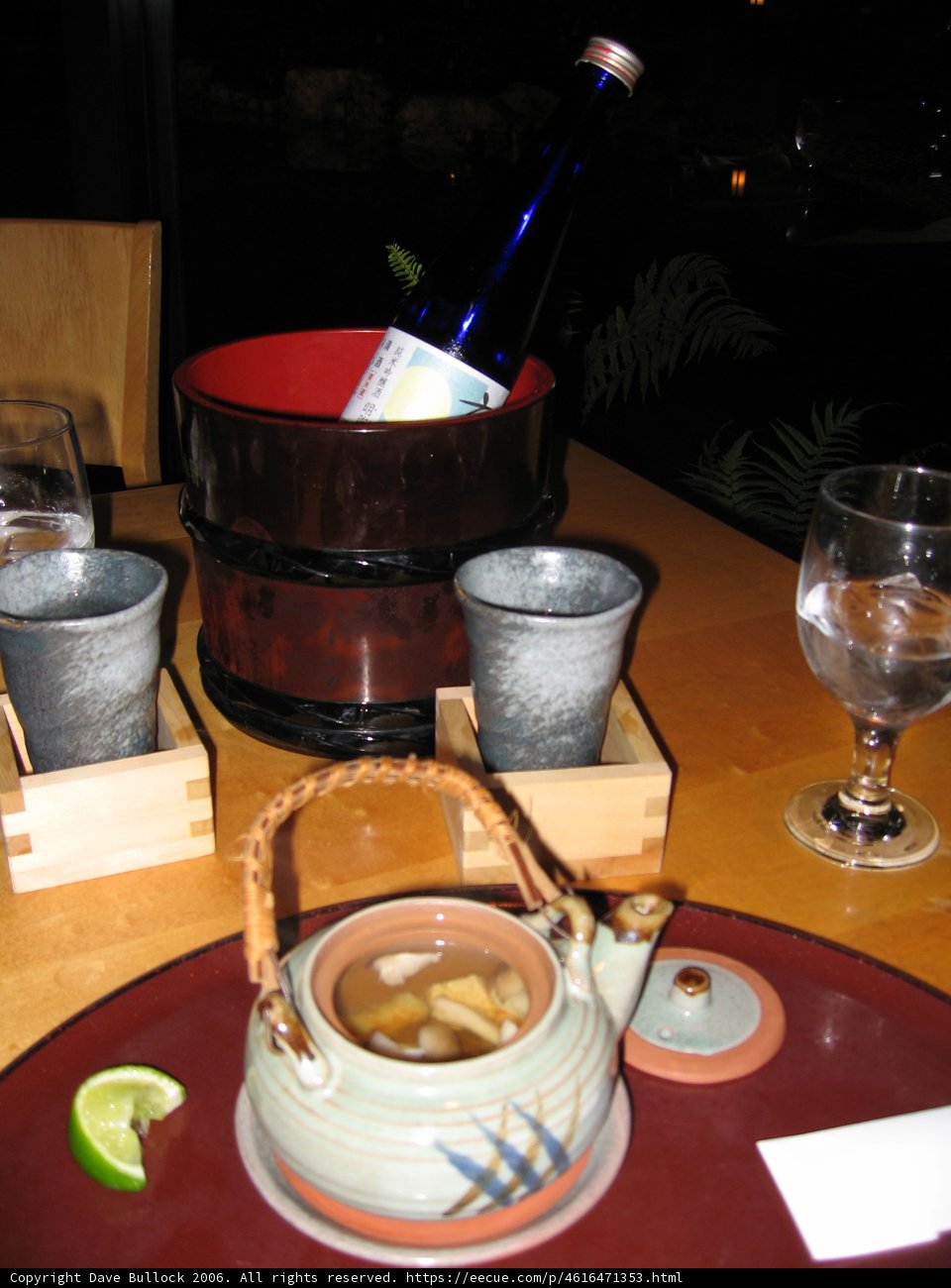 Wooden Teapot as Tableware