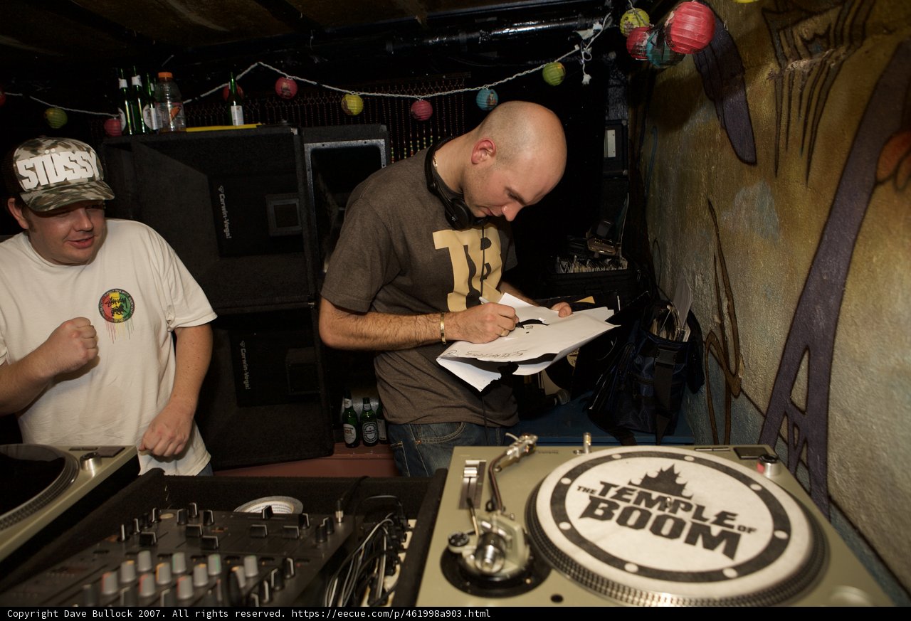 The DJ in White