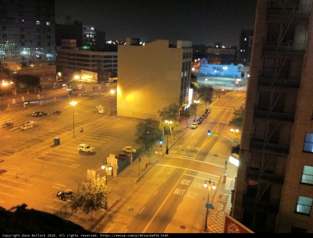 Night View of Downtown LA