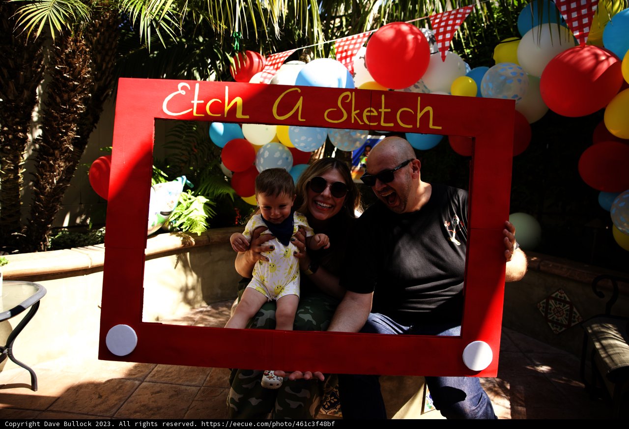 A Joyful Celebration in the Sunshine for Little Wesley!