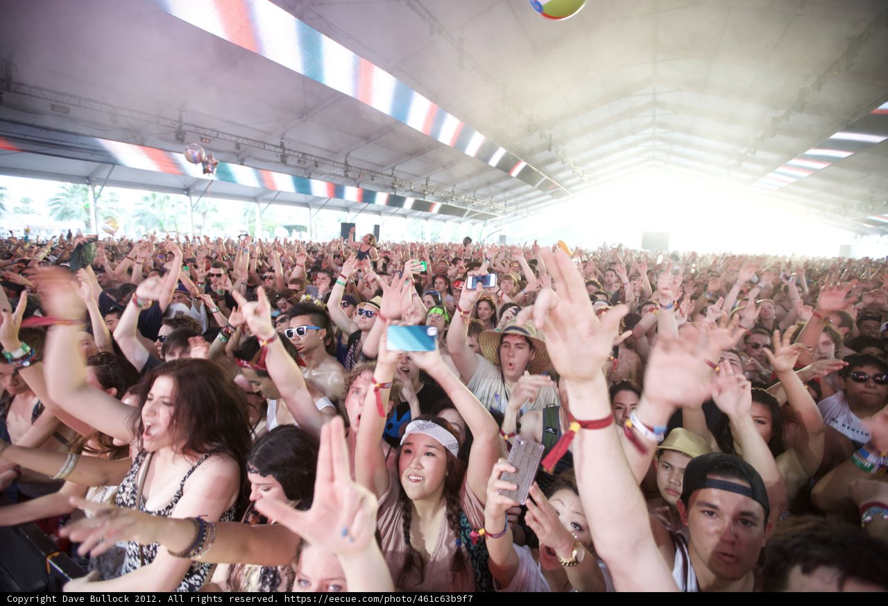 Hands Up at Coachella