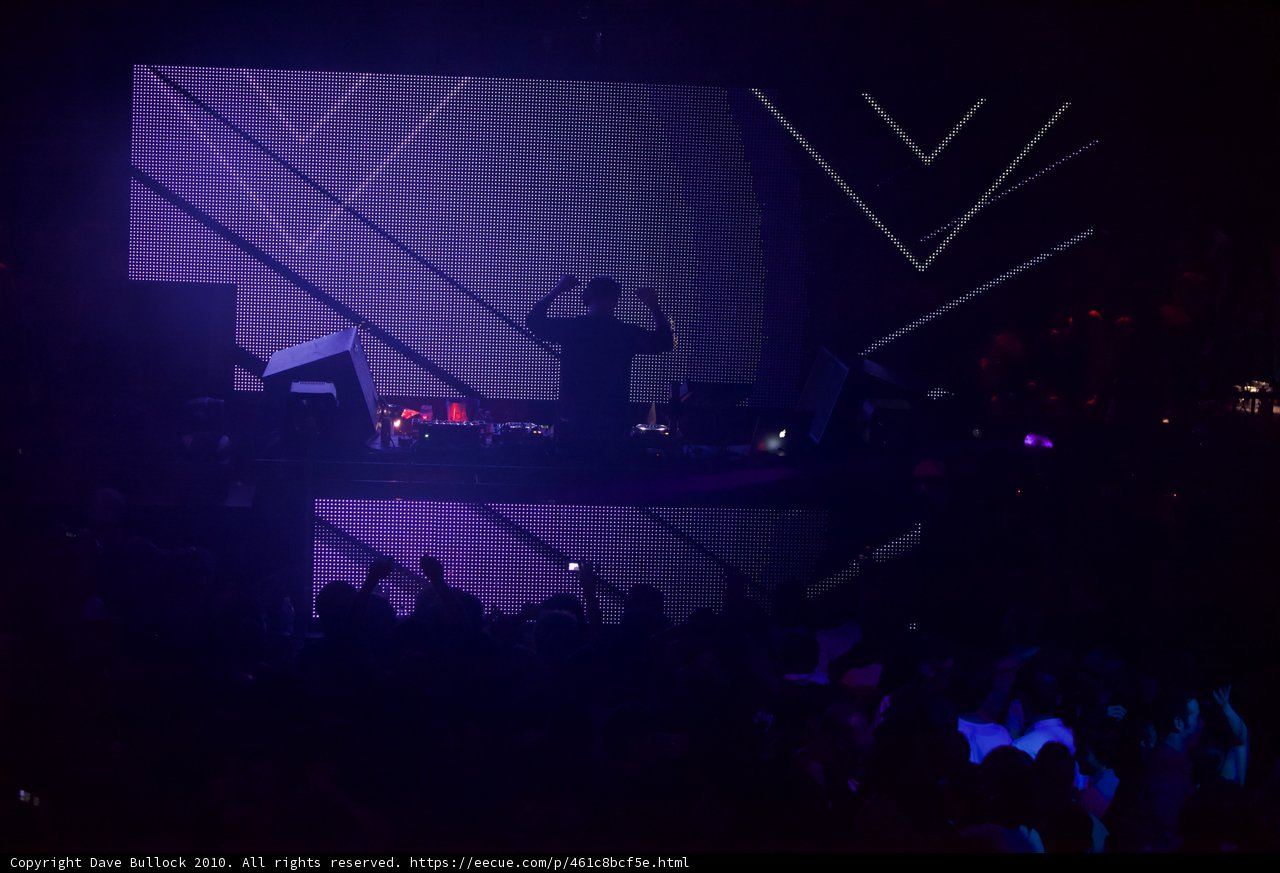 Dj's Electrifying Performance At Concert