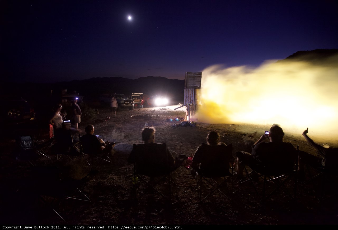 Rocket Launch Night Watchers