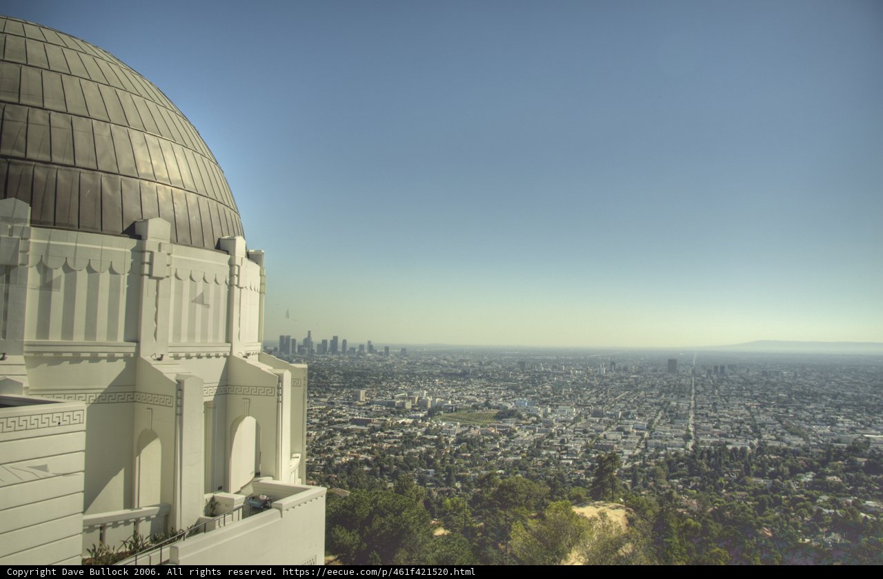 Cityscape from the Observatory Dome