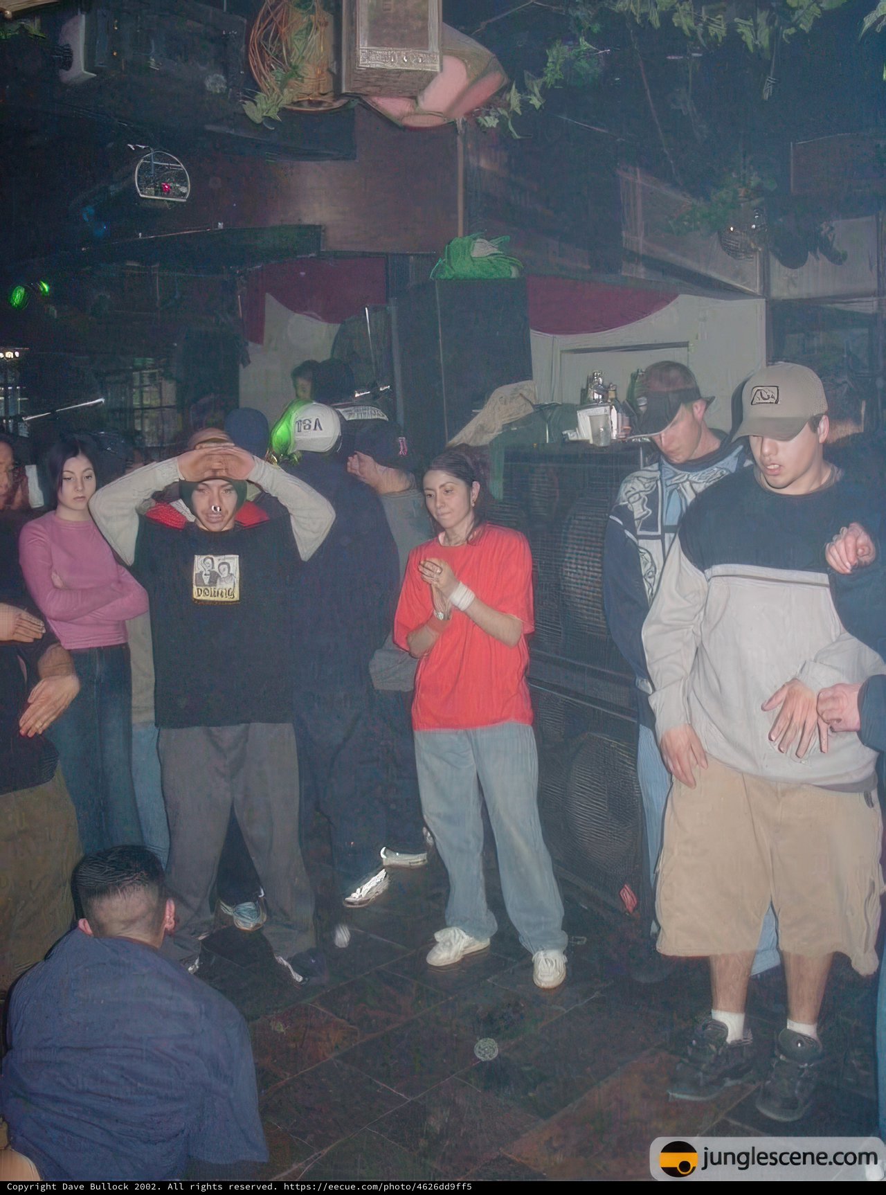 Clubgoers Gather for Late Night Speech
