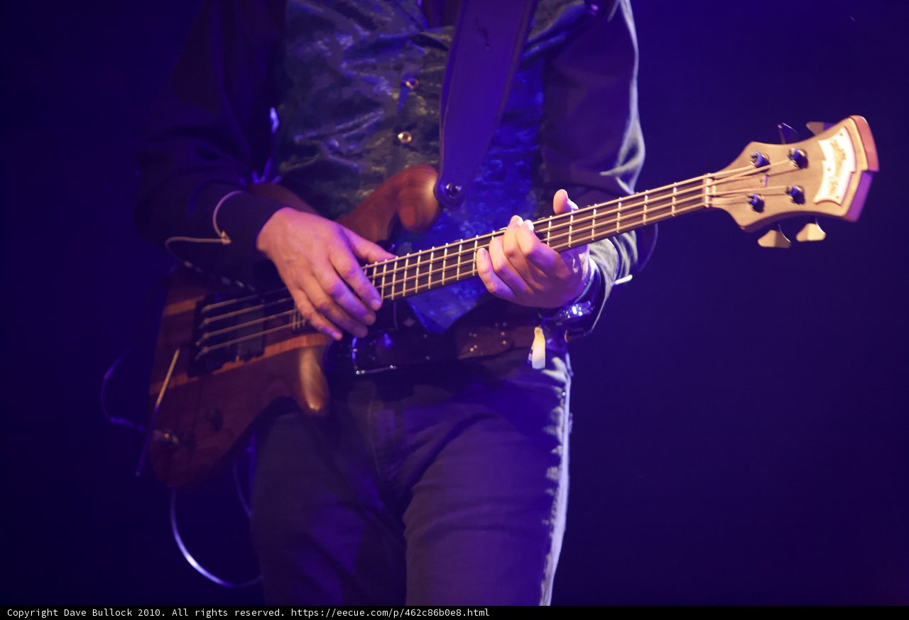 Bass Master on Stage