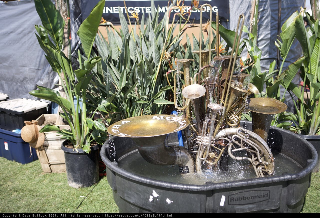 Musical Water Fountain at Coachella