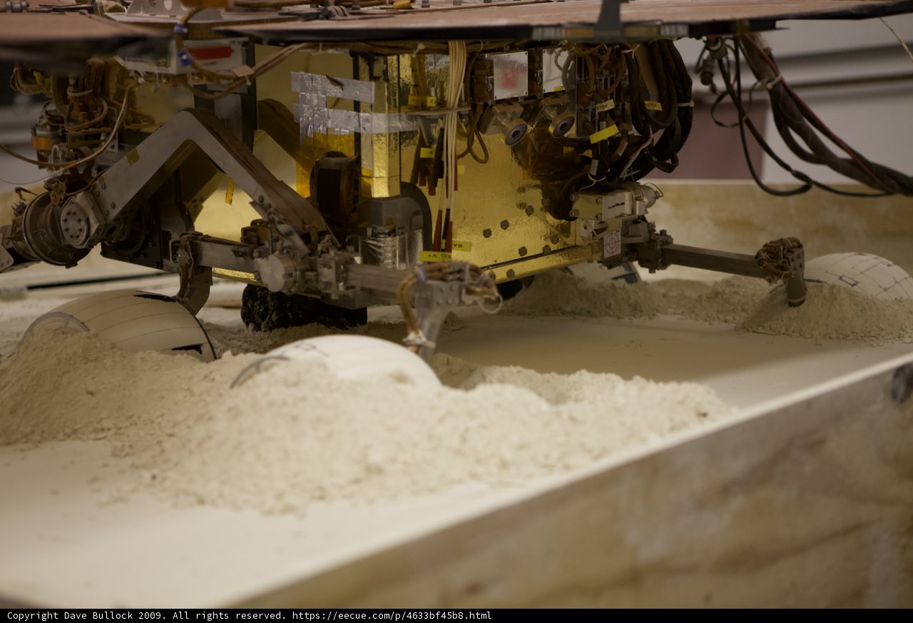 The Sandy Home of a Mighty Machine