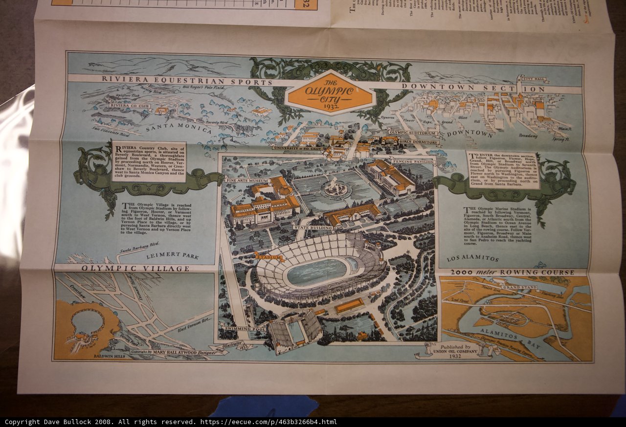 Stadium and Surrounding Area Map