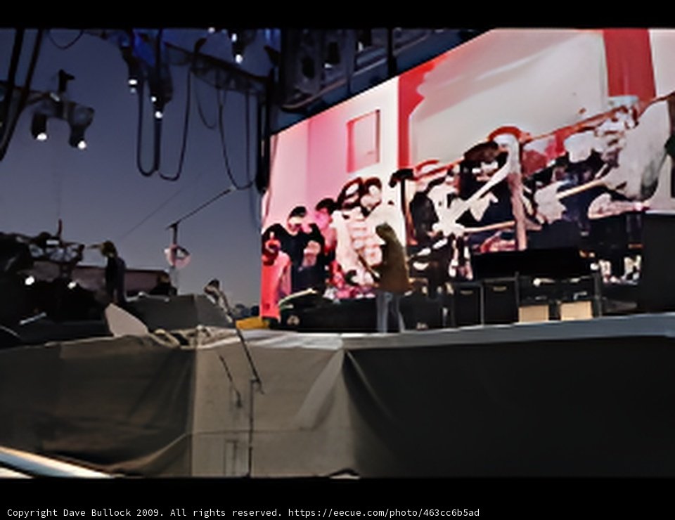 Massive Concert Screen