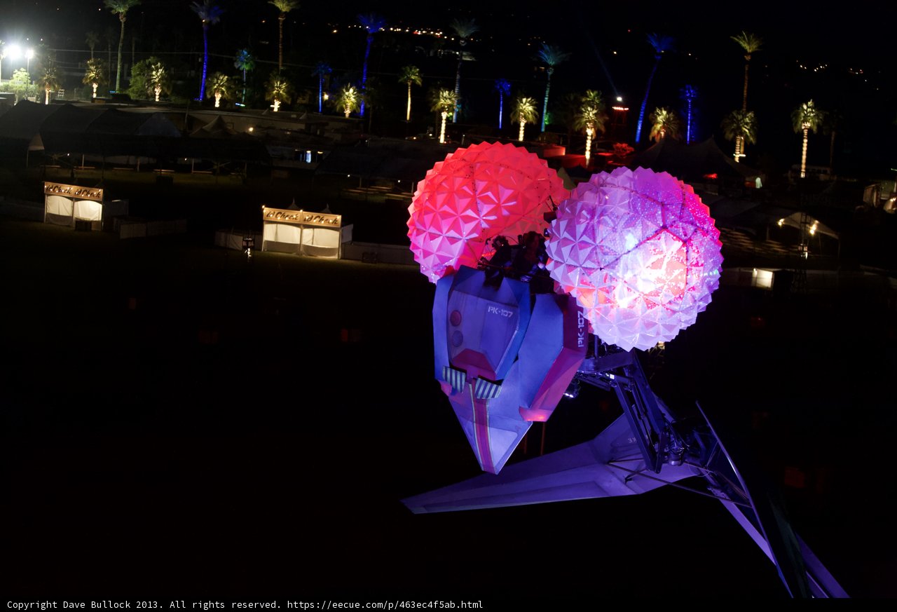 Illuminated Flower Plane