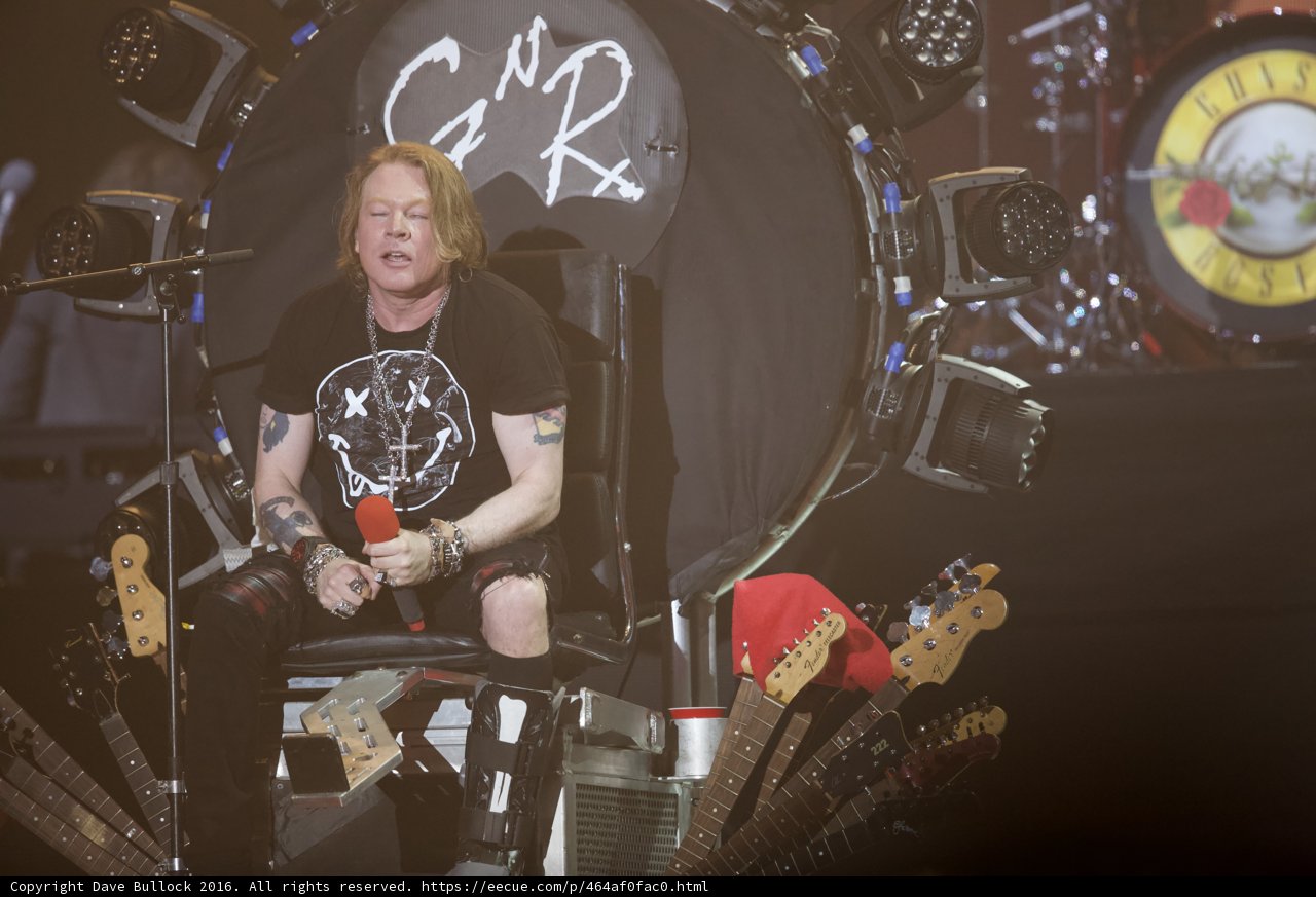 Axl Rose rocks the stage at Coachella