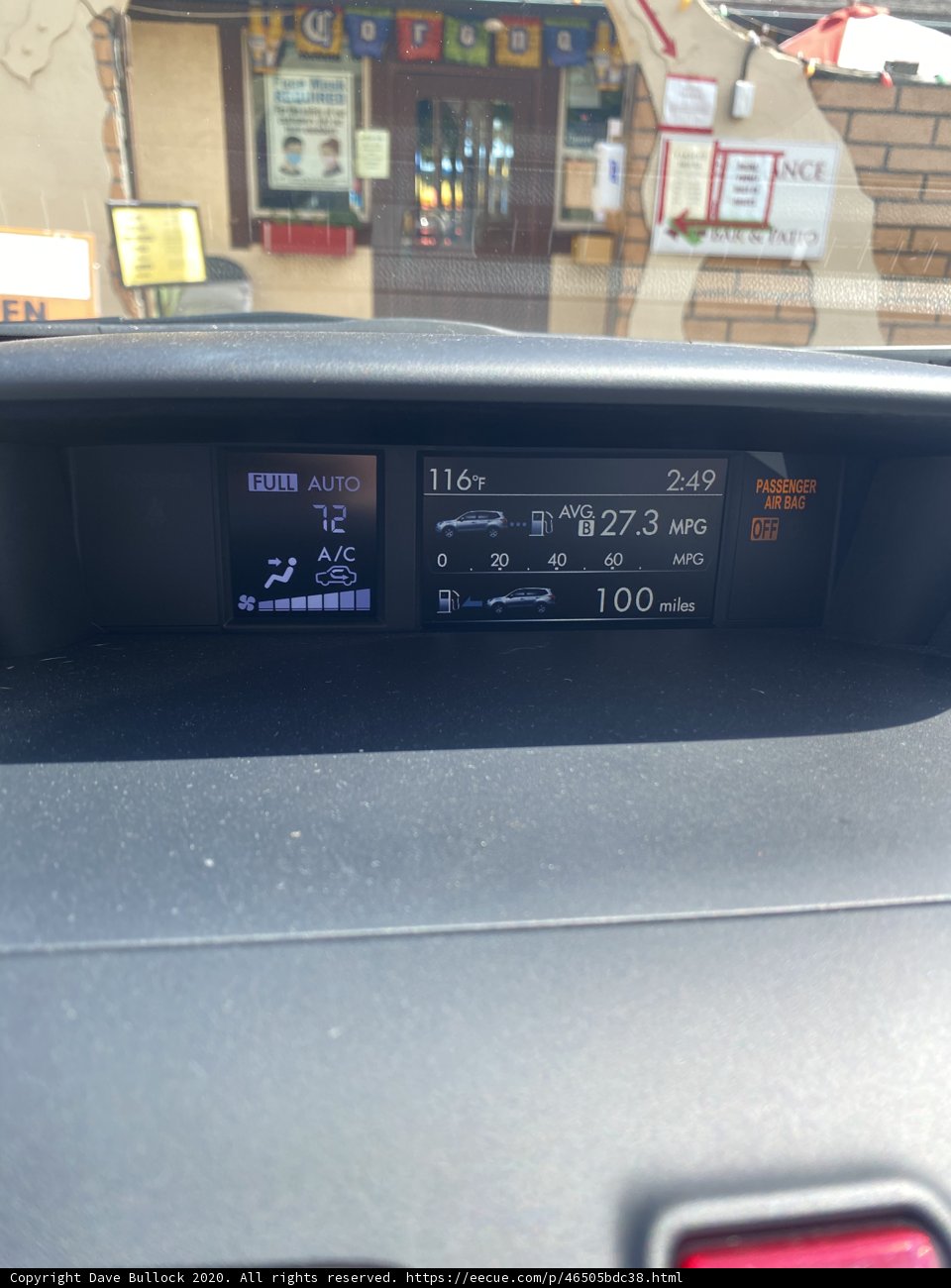 Time in the Dashboard
