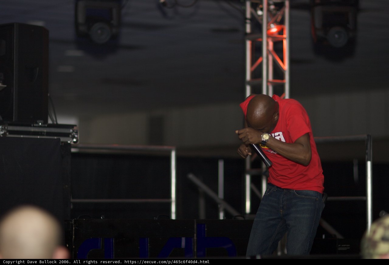 MC Q Lights up the Concert Stage