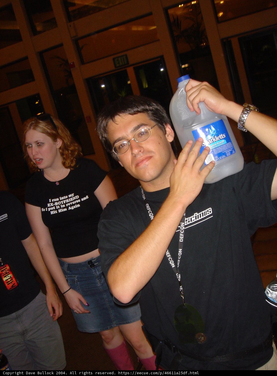 Refreshing Mineral Water on a Summer Night