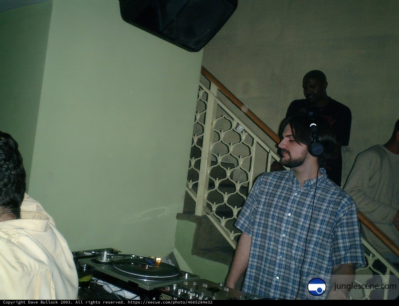 DJ Thomas Morstead at work