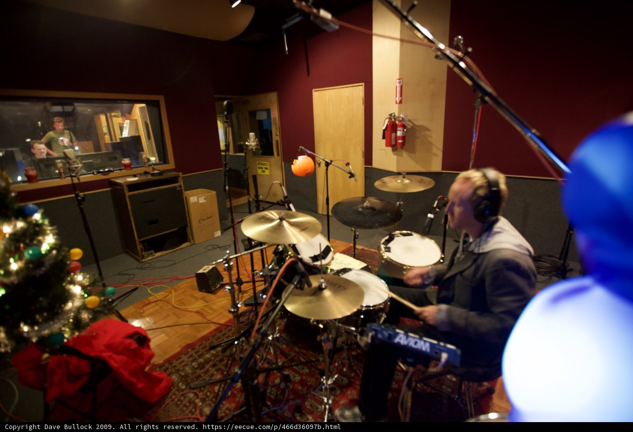 Festive Beats in the Studio