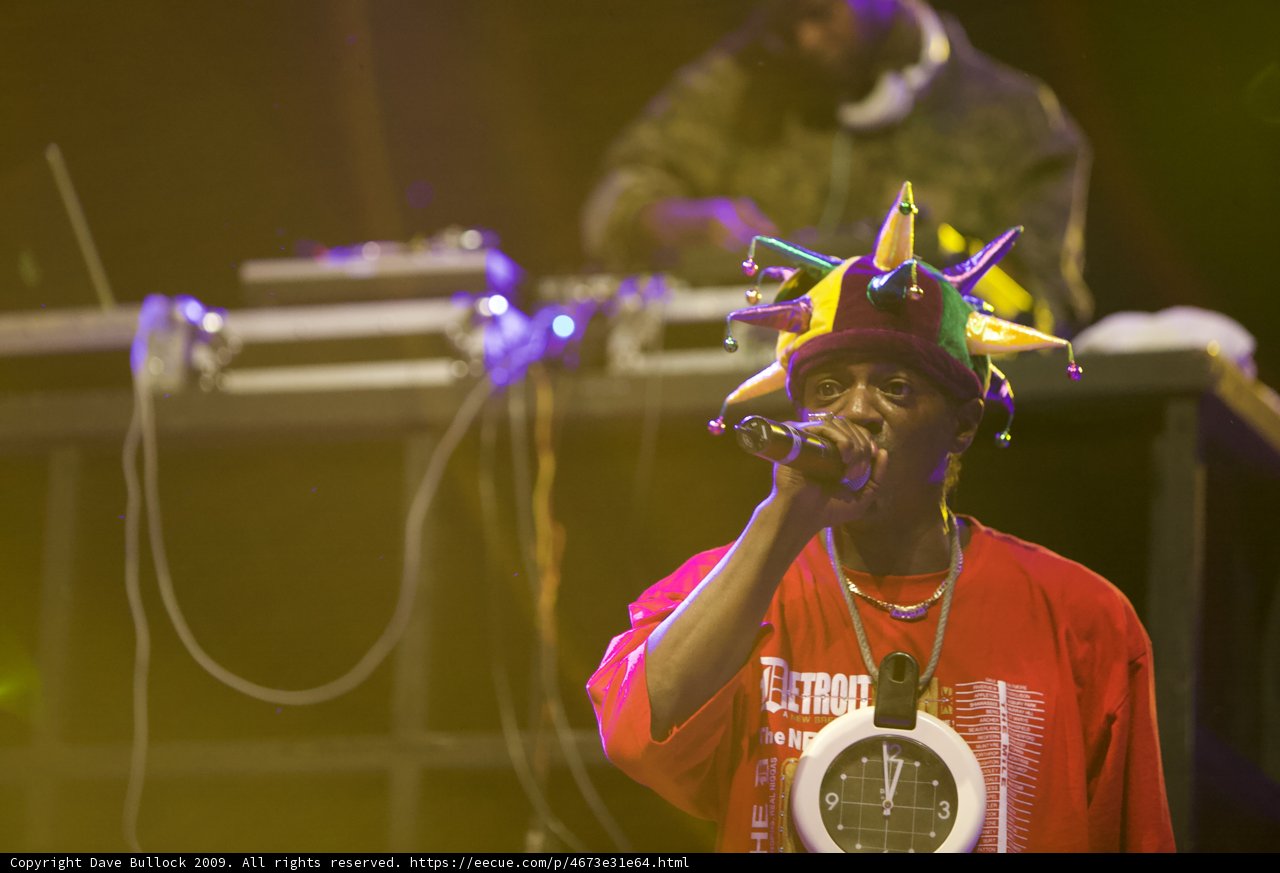 Flavor Flav Rocks the Crowd at Coachella 2009