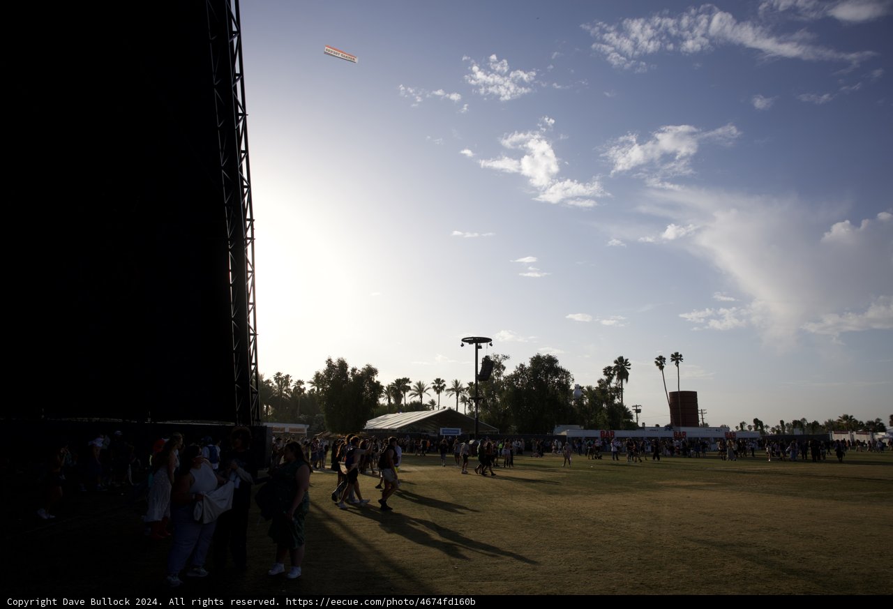 Sunset Silhouettes at Coachella 2024