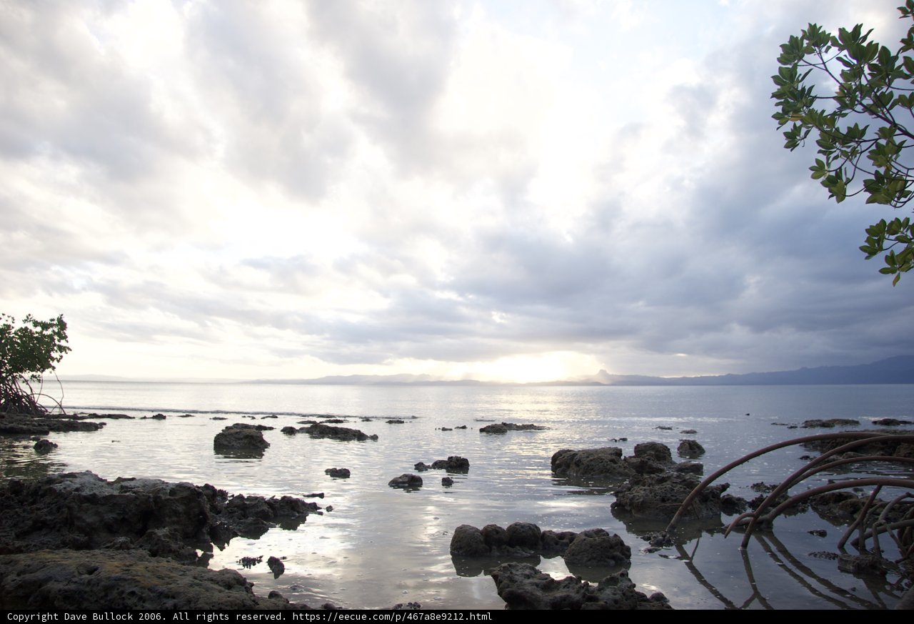 Coastal Scenery at Sunset