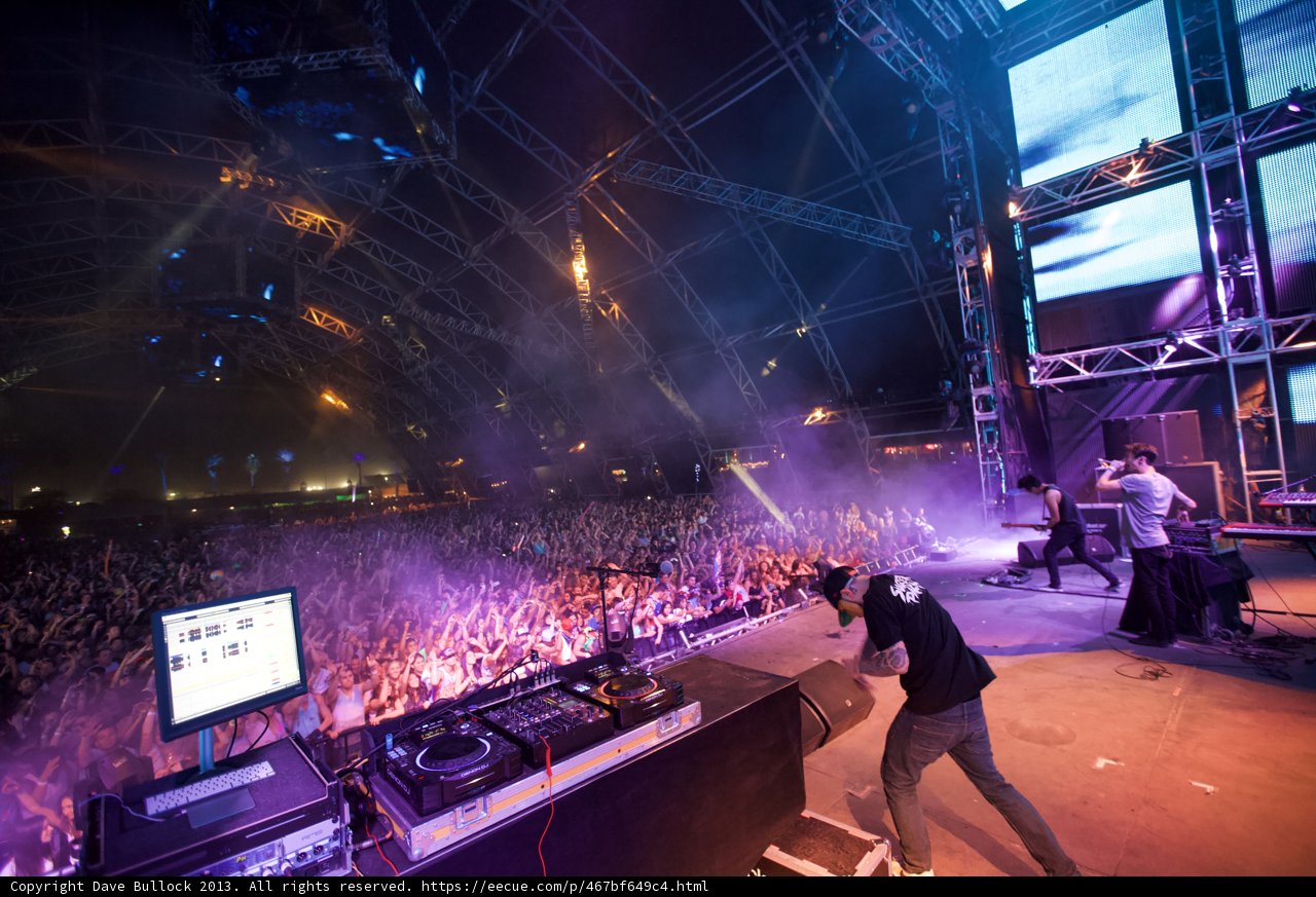 Rocking the Night Away at Coachella
