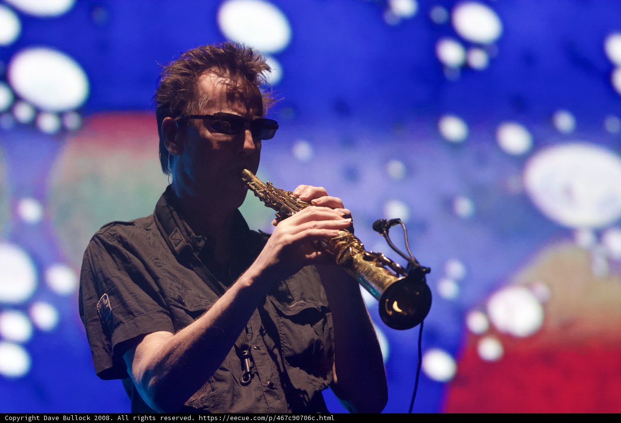 Sax Man on Coachella Stage