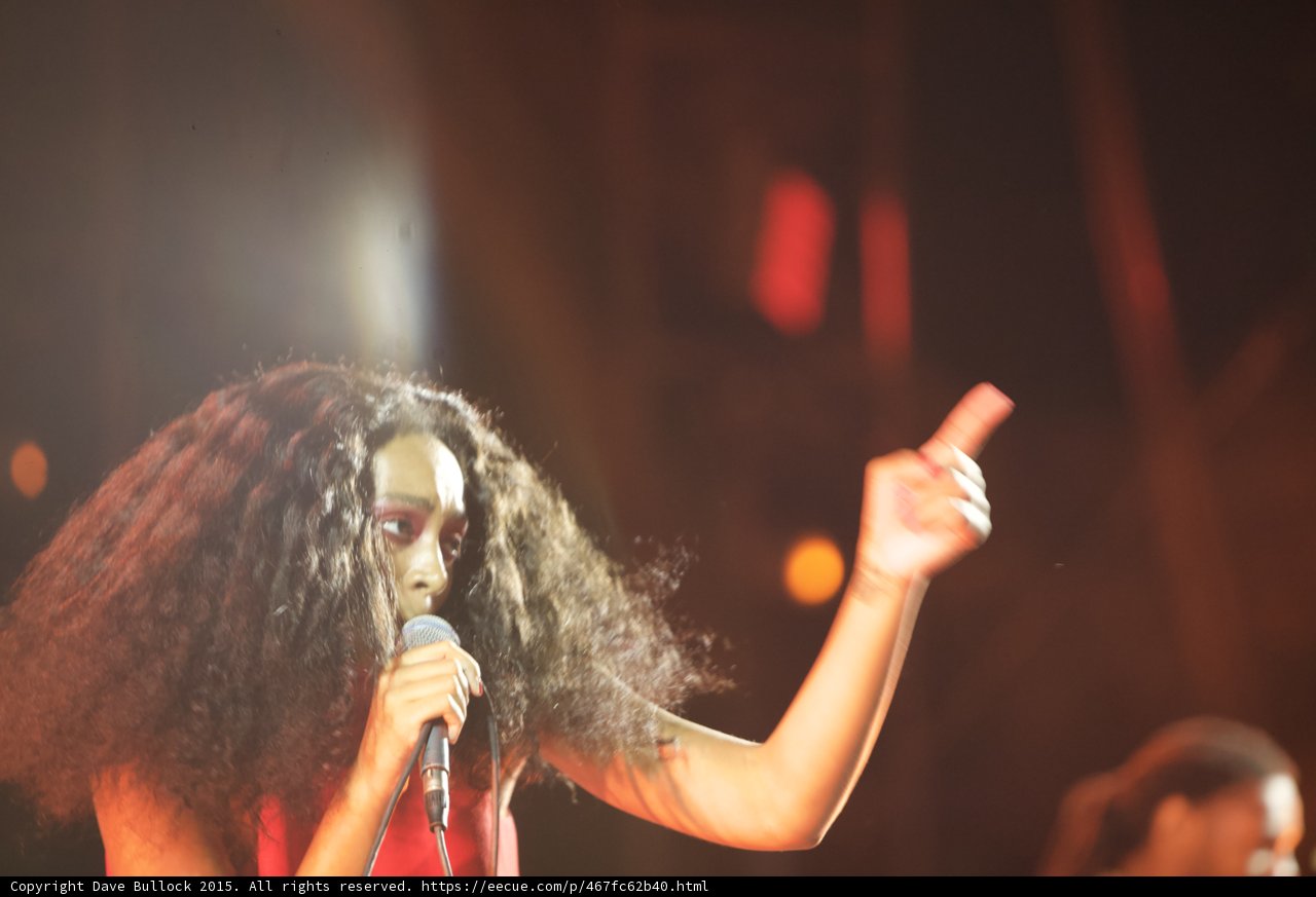 Solange Portrait Finger Raised Band Member Spotlight Haze
