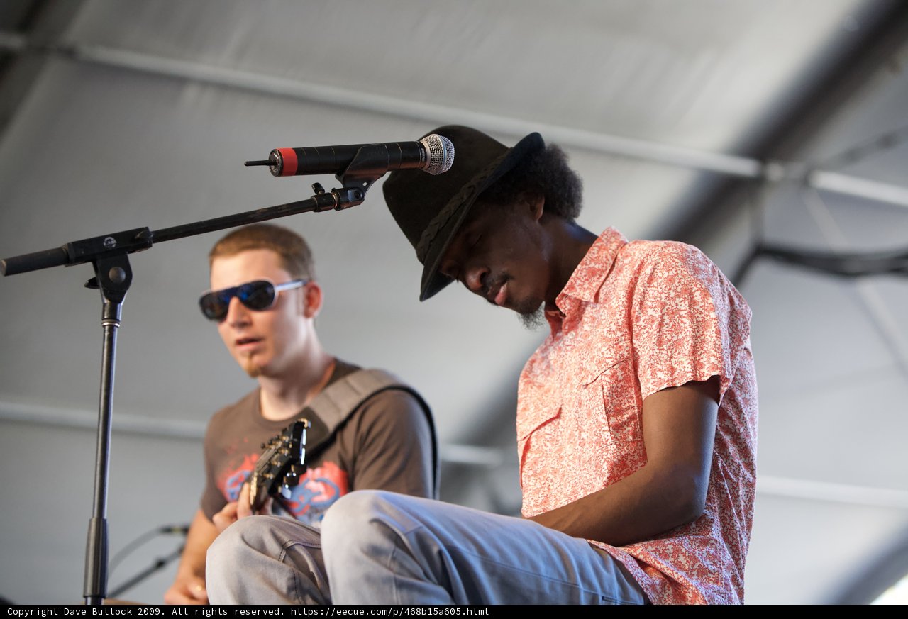 K’naan Warsame performing at Coachella 2009