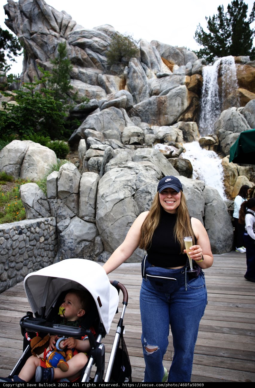 Magical Waterfall Adventure at Disneyland