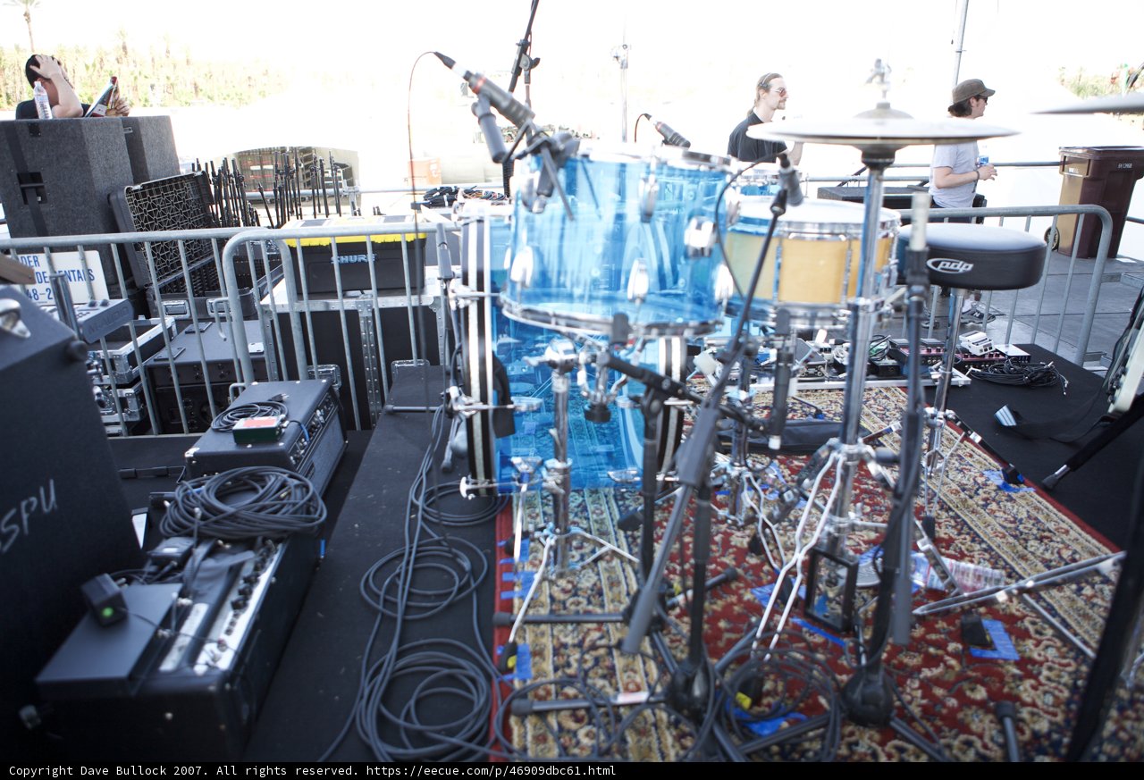 Drumming up a crowd at Coachella