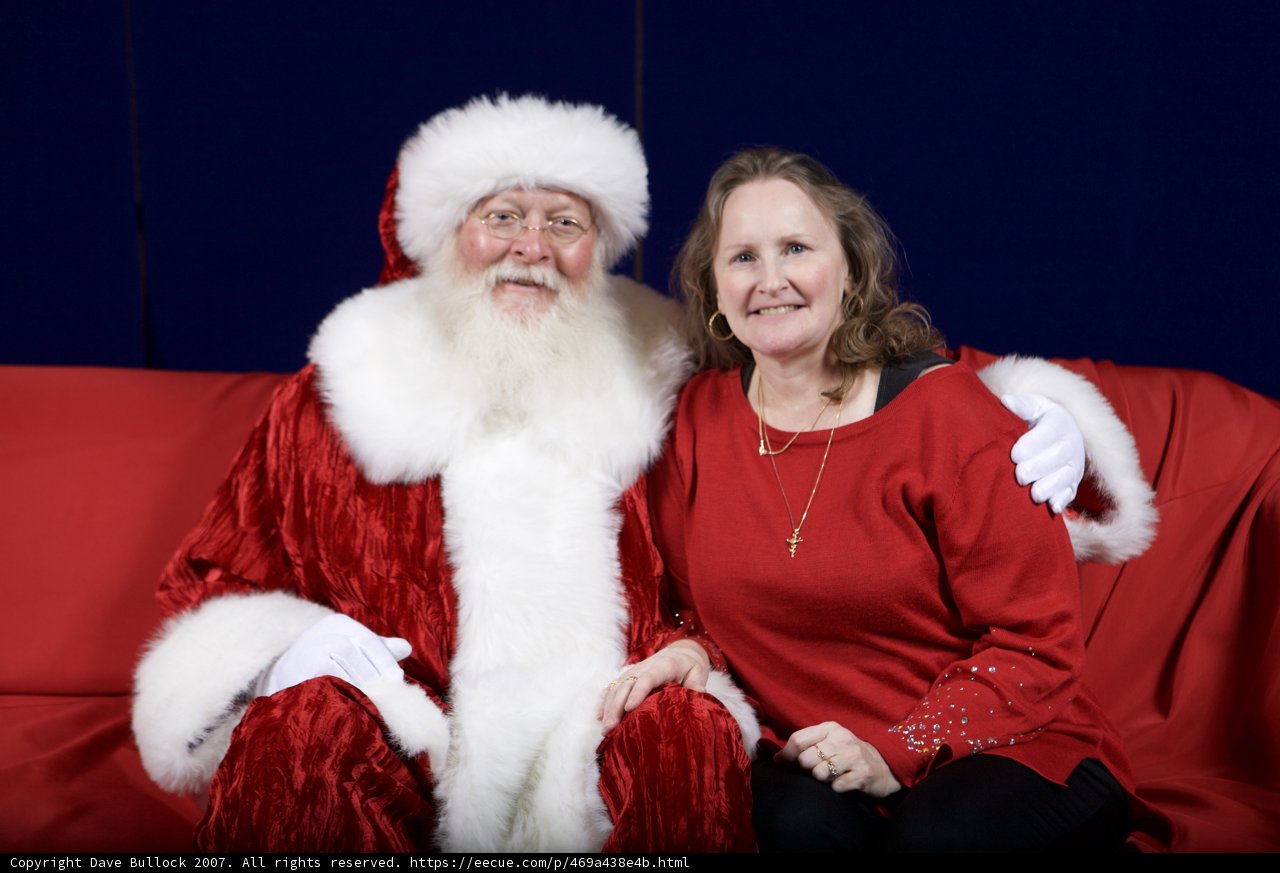 Santa Claus joins the party