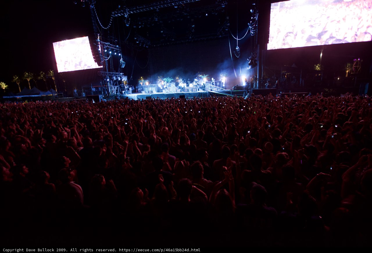 Rocking out at Coachella