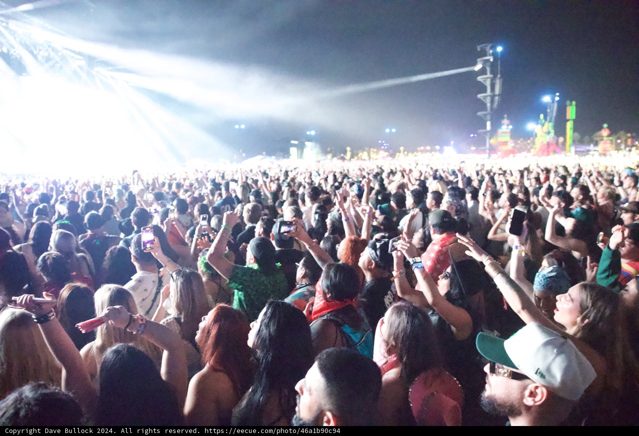 Electric Nights at Coachella 2024: A Captivating Crowd Experience