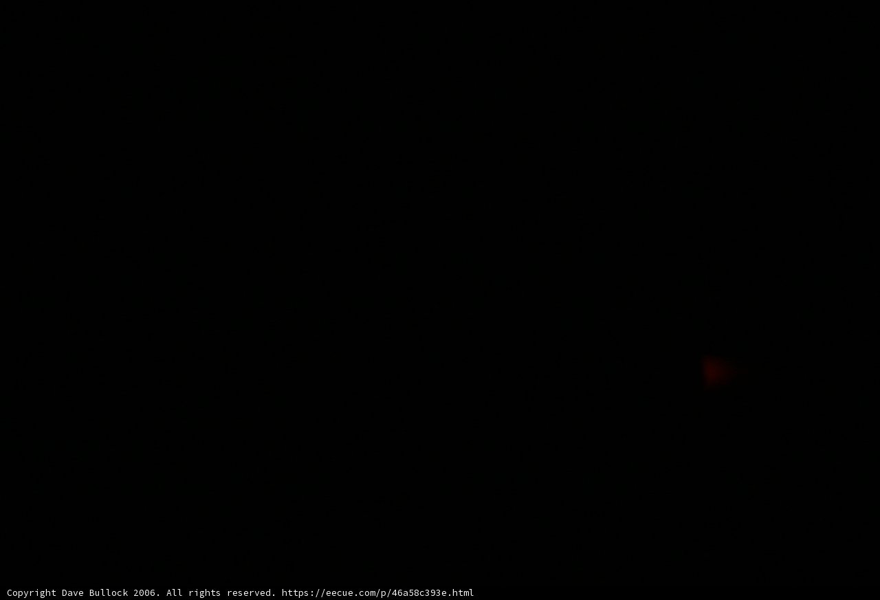 Red Alert in the Night Sky